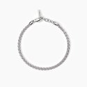 Mabina - Bracciale In Argento - Catena Spiga - Regolabile