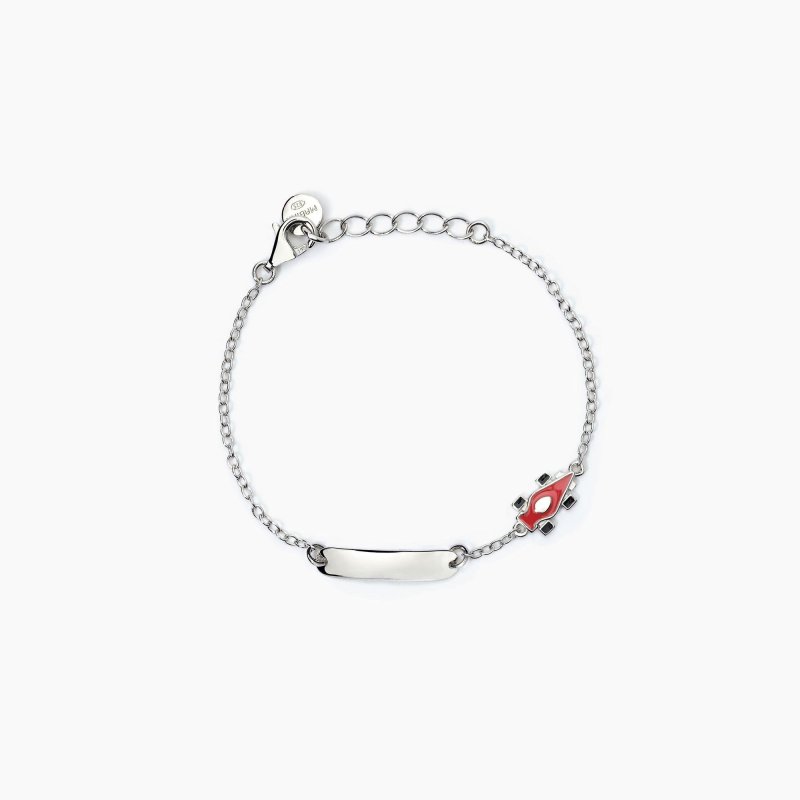 Mabina - Bracciale Personalizzabile - Argento - Macchinina
