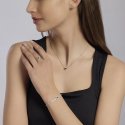 Mabina - Bracciale Tennis - Argento - Smeraldo Sintetico