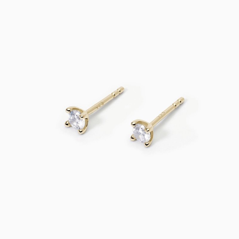 Mabina - Orecchini Con Punto Luce Shiny - Argento 925 - Zirconi