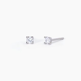 Mabina - Orecchini Con Punto Luce Shiny - Argento 925 - Zirconi
