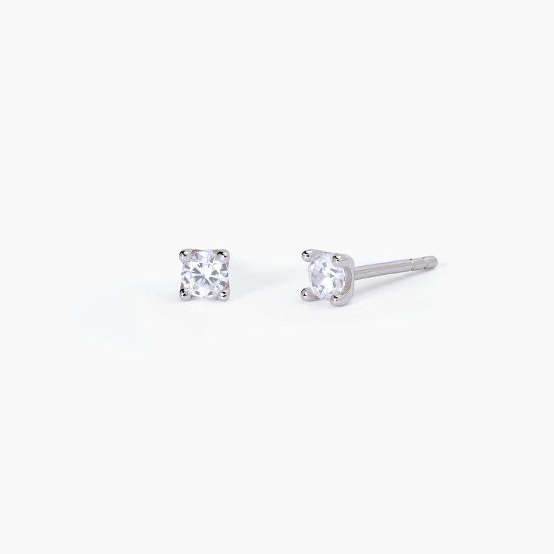 Mabina - Orecchini Con Punto Luce Shiny - Argento 925 - Zirconi
