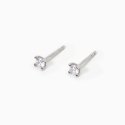 Mabina - Orecchini Con Punto Luce Shiny - Argento 925 - Zirconi
