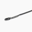 Mabina - Bracciale Tennis Nero - Argento - Zirconi