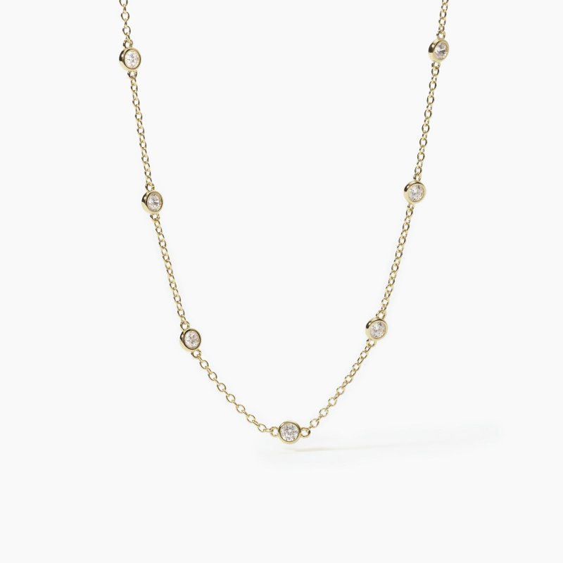 Mabina - Girocollo Spotlight - Argento - Zirconi