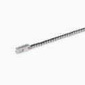 Mabina - Bracciale Tennis Nero - Argento - Zirconi