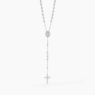 Mabina - Girocollo Rosario - Argento 925 - Zirconi