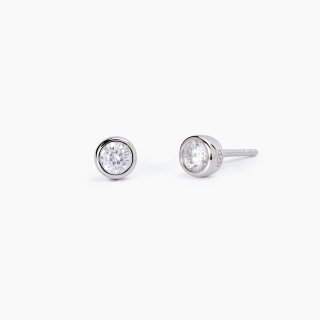 Mabina - Orecchini Punto Luce - Argento - Zirconi