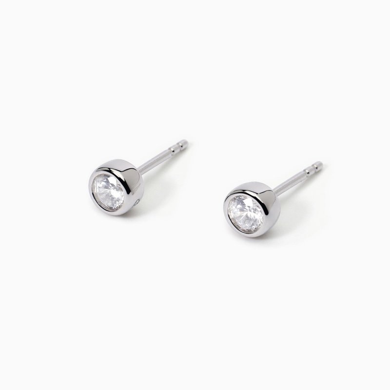 Mabina - Orecchini Punto Luce - Argento - Zirconi