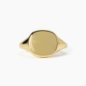 Mabina - Anello Chevalier - Argento Dorato - Regolabile