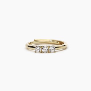 Mabina - Anello 3-Chic - Argento 925 - Zirconi