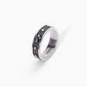 Mabina - Anello Mystical - Argento Rodiato - Borchie