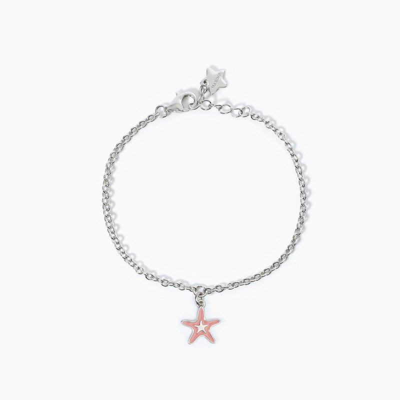 Mabina - Bracciale In Argento - Stella Marina - Smaltata