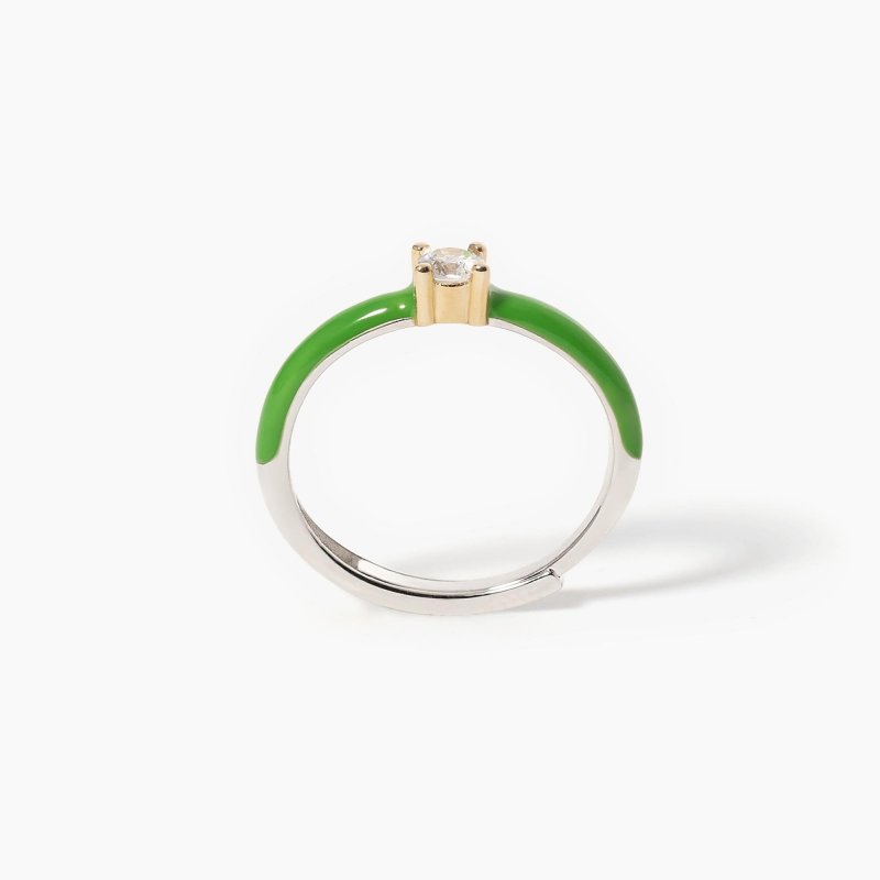 Mabina - Anello Marshmallow - Argento - Zircone