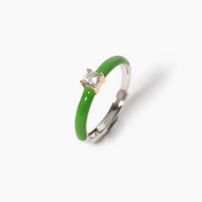Mabina - Anello Marshmallow - Argento - Zircone