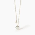 Mabina - Girocollo One Love - Argento - Zirconi