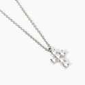 Mabina - Girocollo In Argento - Ciondolo Croce - Zirconi