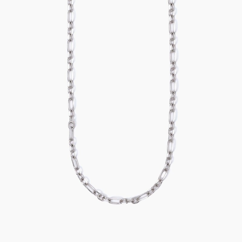 Mabina - Collana Catena Alternata - Argento 925 - 50 Cm