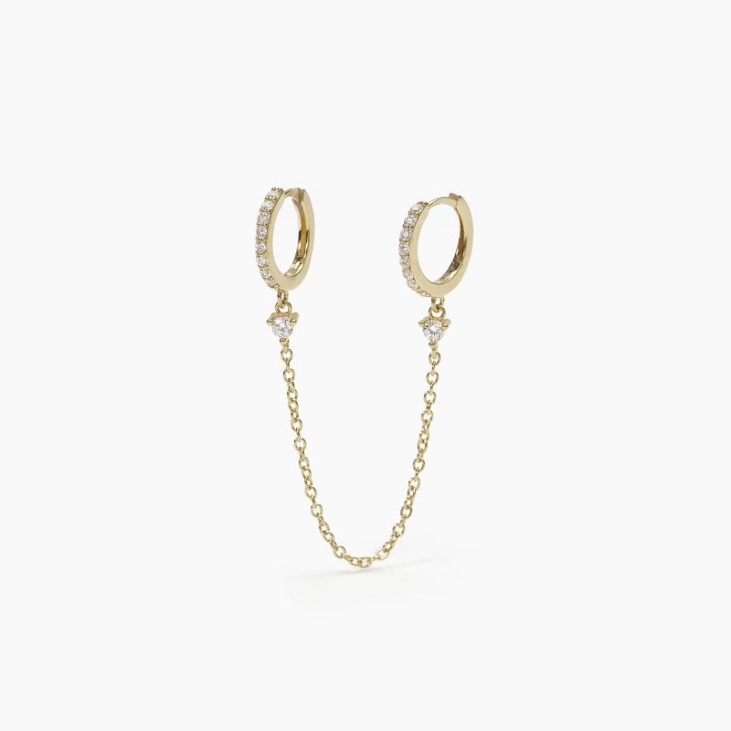 Mabina - Orecchino Passo A Due - Argento 925 - Zirconi