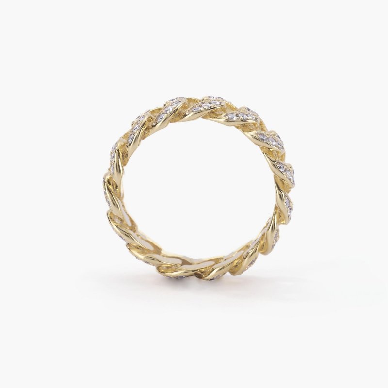 Mabina - Anello Groumette - Argento 925 - Zirconi