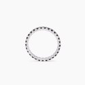 Mabina - Anello Uomo Con Zirconi Neri Heritage - Argento 925 - Zirconi