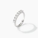 Mabina - Anello Veretta Con Zirconi - Argento 925 - Zirconi