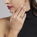 Mabina - Anello Veretta Con Zirconi - Argento 925 - Zirconi