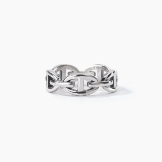 Mabina - Anello A Maglie Traversino - Argento Brunito