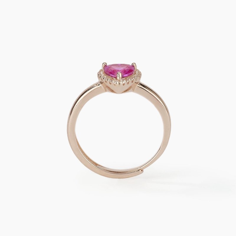 Mabina - Anello Rosato Con Tormalina - Love Affair