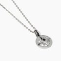 Mabina - Collana In Argento Con Rosa Dei Venti - Uomo - Argento 925