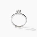 Mabina - Anello Solitaire - Argento - Zircone