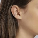 Mabina - Orecchini Pendenti Shiny - Argento - Zirconi