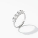 Mabina - Anello Veretta - Argento - Zirconi