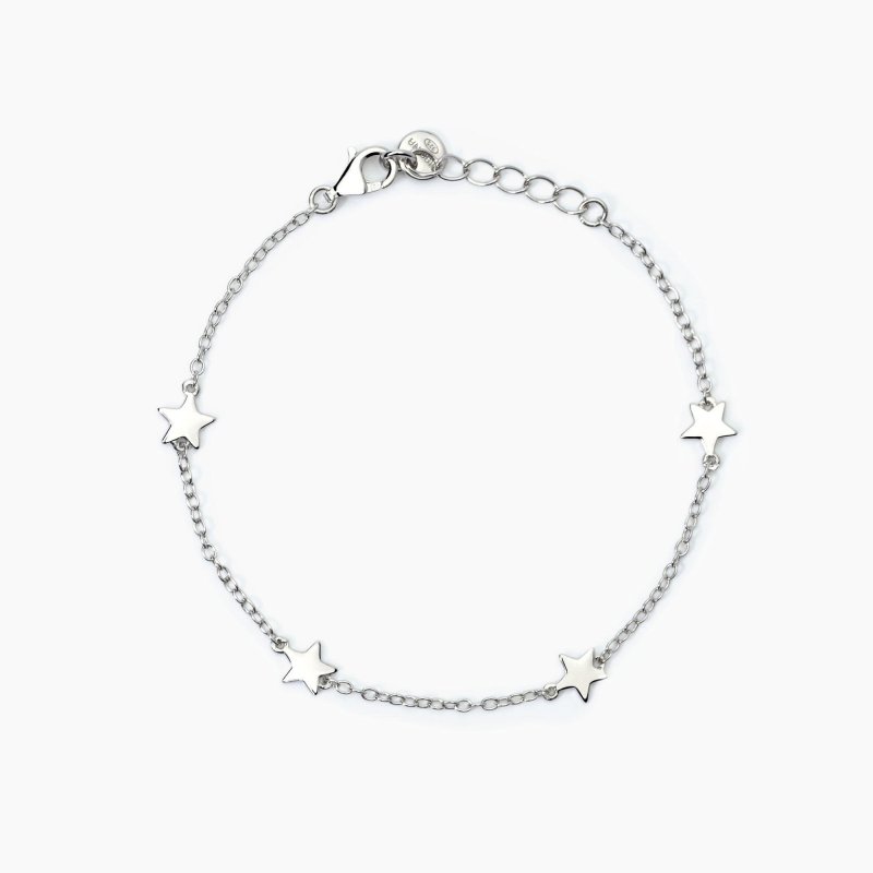 Mabina - Bracciale In Argento Con Stelline - Stella Stellina
