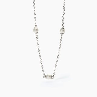 Mabina - Girocollo In Argento Con Perle - Dream Stone