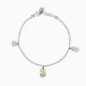 Mabina - Bracciale Da Bambina - Ciondoli Neve - Regolabile