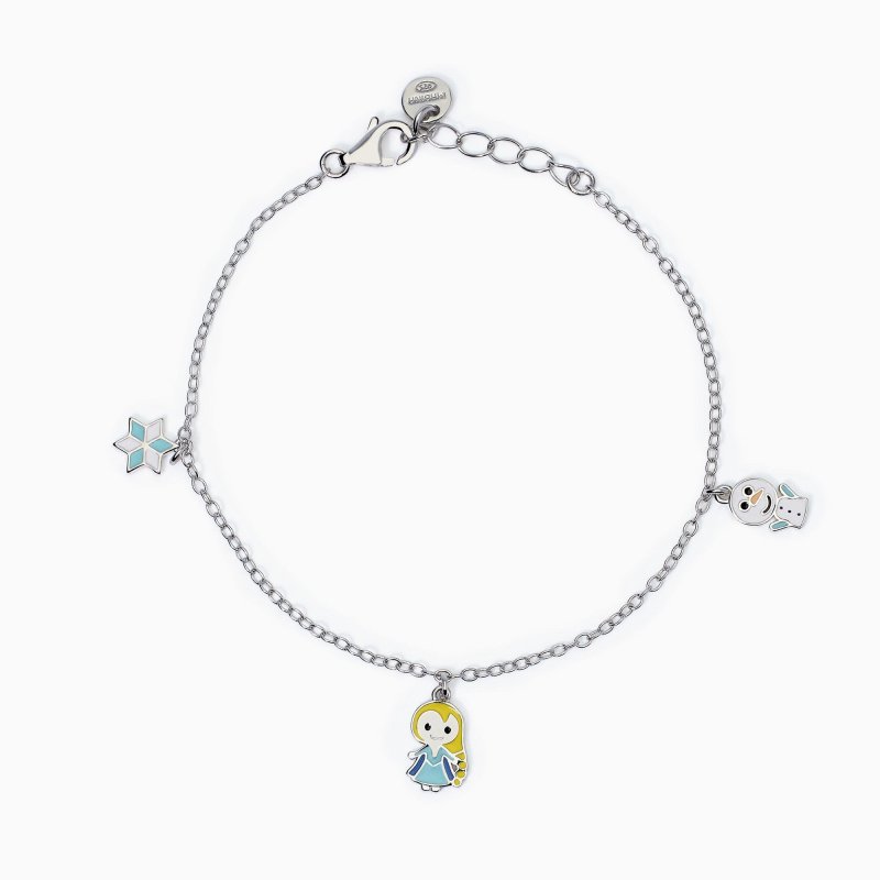Mabina - Bracciale Da Bambina - Ciondoli Neve - Regolabile