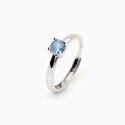 Mabina - Anello Donna Isabel - Argento - Acquamarina Sintetica