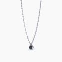 Mabina - Collana In Argento Con Ciondolo Bright - Argento - Zirconi