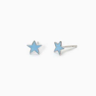 Mabina - Orecchini In Argento - Stellina Smaltata