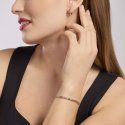 Mabina - Orecchini Con Cuori Multicolor - Argento - Oro Rosa