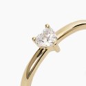 Mabina - Anello Chiacchiere D'Amore - Solitario - Argento