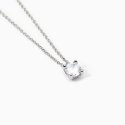 Mabina - Girocollo In Argento - Catena Forzatina - Punto Luce