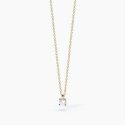 Mabina - Girocollo Con Punto Luce Shiny - Argento - Zirconi