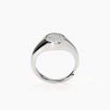 Mabina - Anello Chevalier Con Zirconi - Argento - Zirconi
