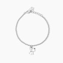 Mabina - Bracciale In Argento - Cagnolino Pendente - Bambina