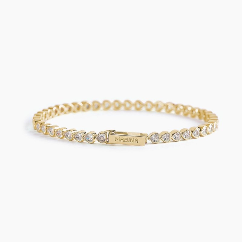 Mabina - Bracciale Tennis Pensiero Stupendo - Argento - Zirconi