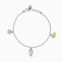 Mabina - Bracciale Da Bambina - Simboli Mare Fantasy - Argento