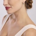 Mabina - Orecchini Con Acquamarina Sintetica - Argento - Zirconi