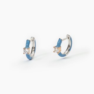Mabina - Orecchini Marshmallow - Argento 925 - Zirconi